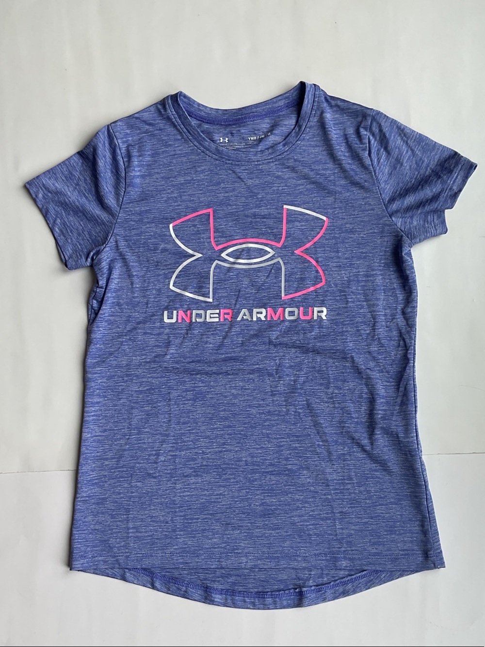 Under Armour Girls Short Sleeve Logo Tee